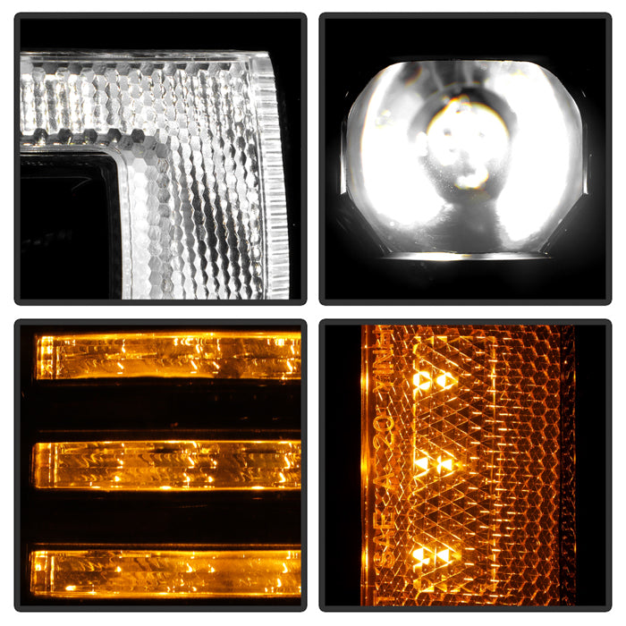 SPYDER xTune 18-20 Ford F150 Sequential LED High/Low Headlights - Black (PRO-CH-FF15018S-BBLED-BK) 9960437