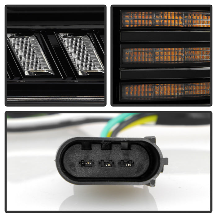 SPYDER xTune 18-20 Ford F150 Sequential LED High/Low Headlights - Black (PRO-CH-FF15018S-BBLED-BK) 9960437