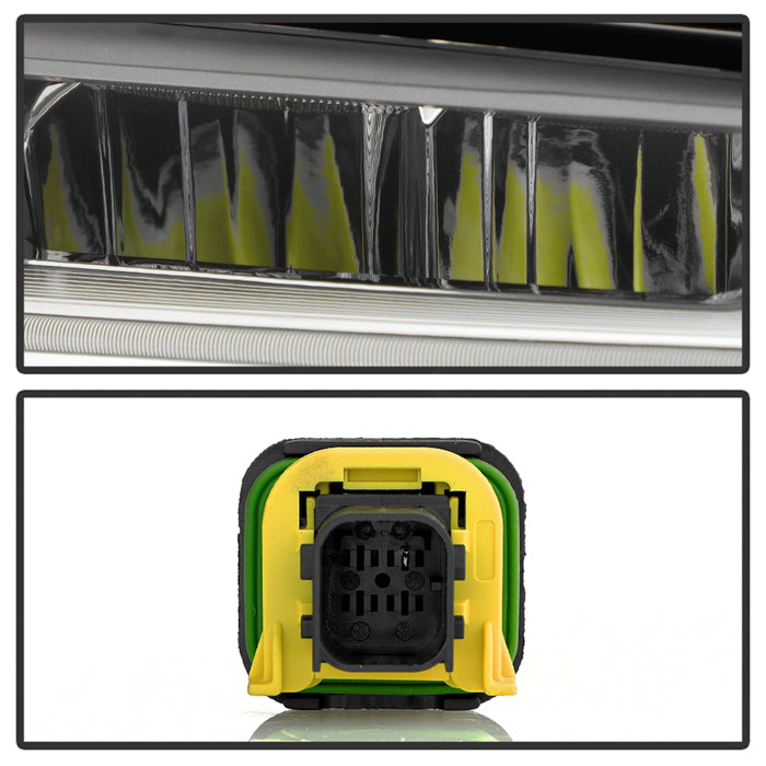 SPYDER 16-18 Audi A6 Right LED Headlight (PRO-JH-AA616-FLED-OE-R) 9959134