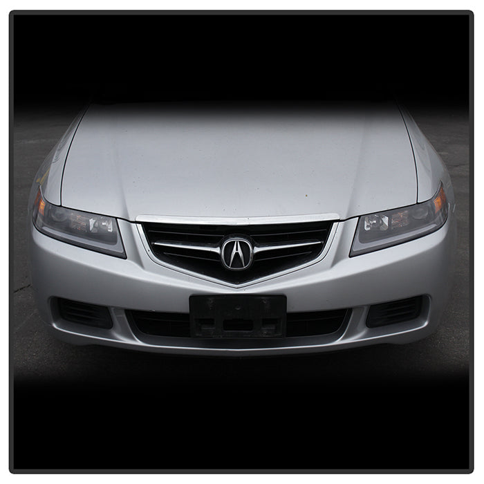SPYDER xTune 04-08 Acura TSX LED Light Bar Projector Headlights - Black (PRO-JH-ATSX04-LB-BK) 9043116