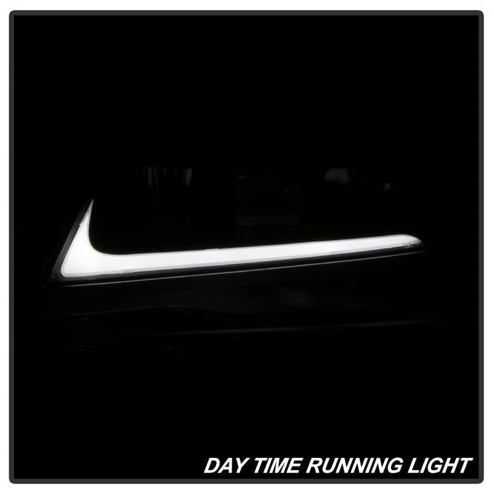 SPYDER xTune 04-08 Acura TSX LED Light Bar Projector Headlights - Smoked (PRO-JH-ATSX04-LB-BSM) 9043123