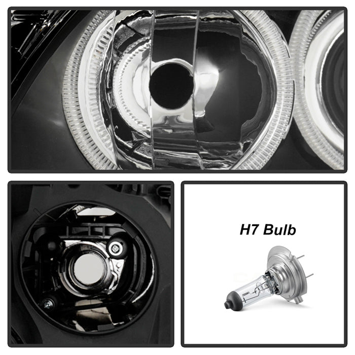SPYDER xTune 15-20 Ford Transit T250/T350/2500 Halogen Headlight - OE Black Set 9 (HD-JH-FTSIT15-OE-BK-S) 9959943