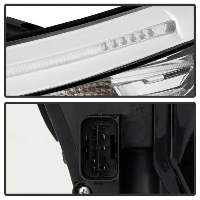 SPYDER xTune 15-20 Ford Transit T250/T350/2500 Halogen Headlight - OE Black Set 9 (HD-JH-FTSIT15-OE-BK-S) 9959943