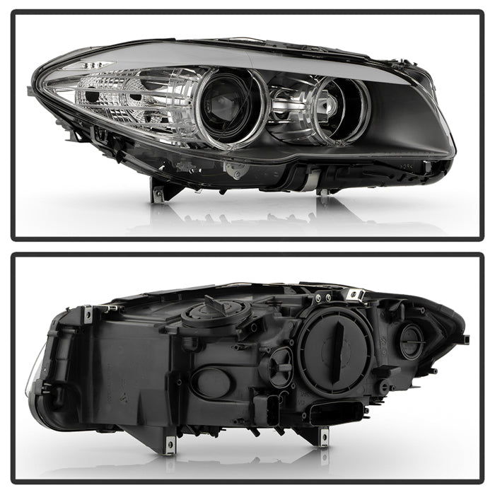 SPYDER 11-13 BMW 528i/535i OE Right Halogen w/ LED Halo Projector Headlight (PRO-JH-BF1011-H-OE-R) 9959301