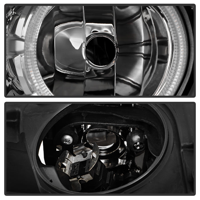 SPYDER 11-13 BMW 528i/535i OE Right Halogen w/ LED Halo Projector Headlight (PRO-JH-BF1011-H-OE-R) 9959301