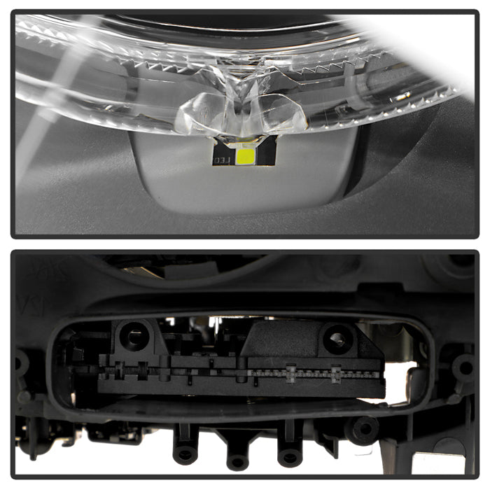 SPYDER 11-13 BMW 528i/535i OE Right Halogen w/ LED Halo Projector Headlight (PRO-JH-BF1011-H-OE-R) 9959301