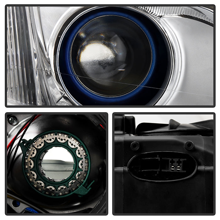 SPYDER xTune 11-13 Buick Regal HID w/LED DRL Blue Ring Proj. Headlight - Right (PRO-JH-BREG11BL-HID-OE-R) 9952784