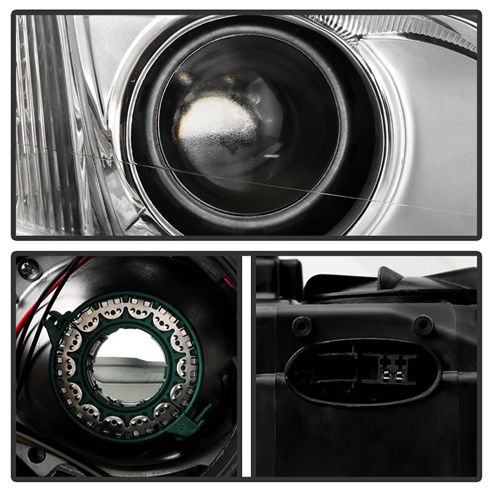 SPYDER Xtune Buick Regal 11-13  HID w/LED DRL Clear Ring Projector Headlights (PRO-JH-BREG11CR-HID-OE-R) 9952807