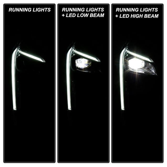 SPYDER xTune 19-22 Cadillac XT4 Full LED Projector Headlight - OE Right (PRO-JH-CAXT419-FLED-OE-R) 9951725