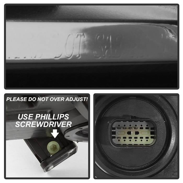 SPYDER xTune 17-18 Cadillac XT5 Halogen Projector Headlight - OEM Right (PRO-JH-CAXT517-OE-R) 9943430