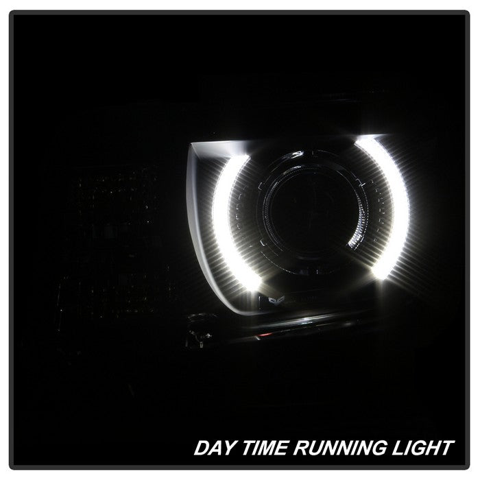 SPYDER xTune 10-13 Chevy Camaro CCFL Halo Projector Headlights - Black (PRO-JH-CCAM10-LED-BK) 9040498