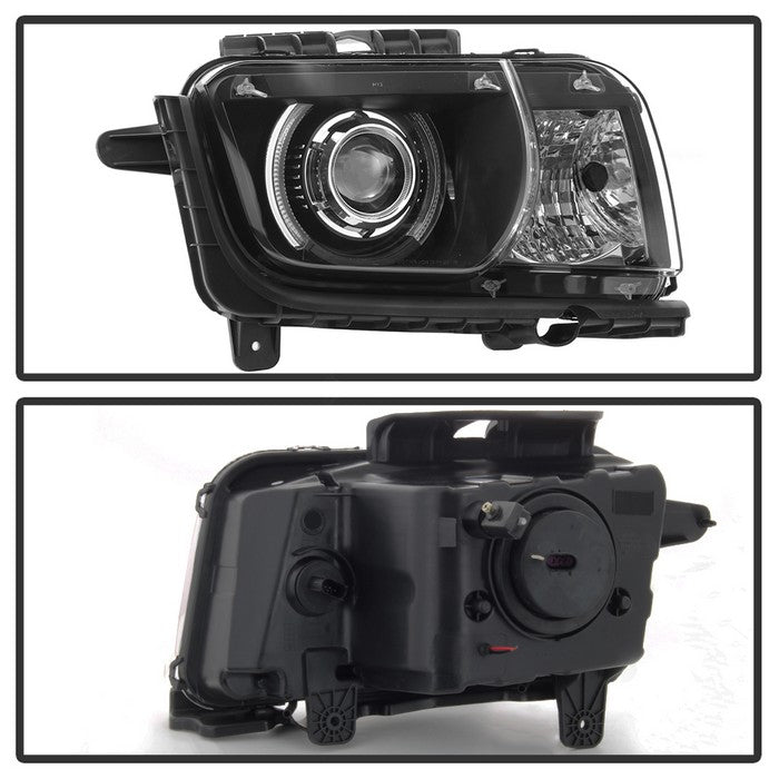 SPYDER xTune 10-13 Chevy Camaro CCFL Halo Projector Headlights - Black (PRO-JH-CCAM10-LED-BK) 9040498