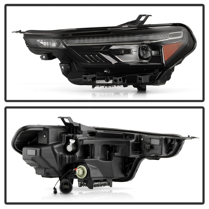 SPYDER xTune 23-25 Chevy Colorado OE Plus High/Low Beam Headlight - Black (PRO-JH-CCOL23-OEP-LED-BK) 9960277