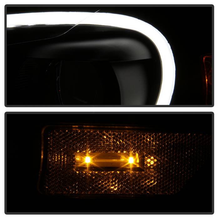 SPYDER xTune 06-13 Chevrolet Impala LED Light Bar Headlights - Black Smoke (PRO-JH-CIM06-LB-BSM) 9042256