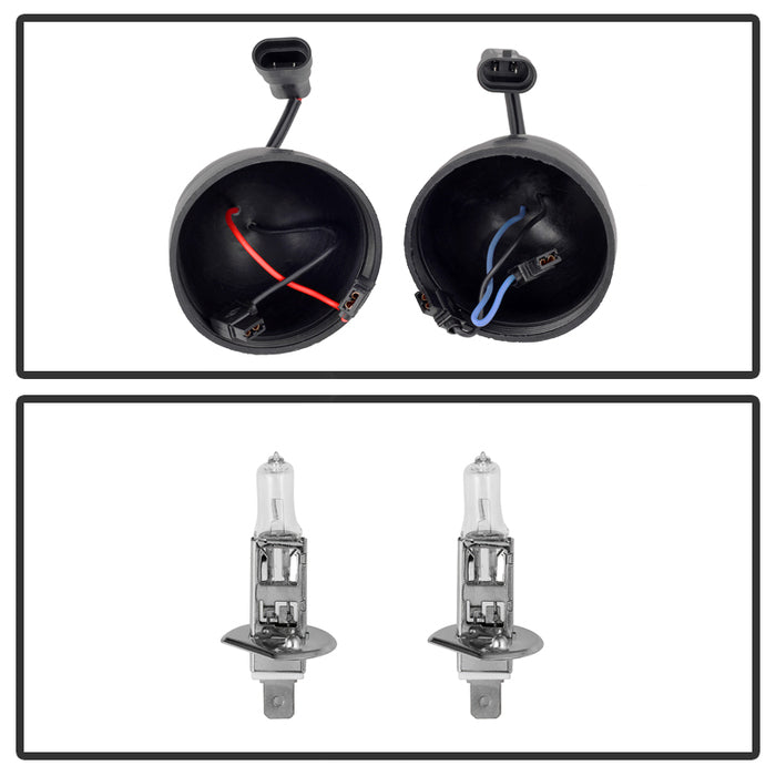 SPYDER Xtune Chevy Suburban 1500/2500 07-14 Halo Projector w/LED Headlights Black PRO-JH-CSUB07-LED-BK 9030291