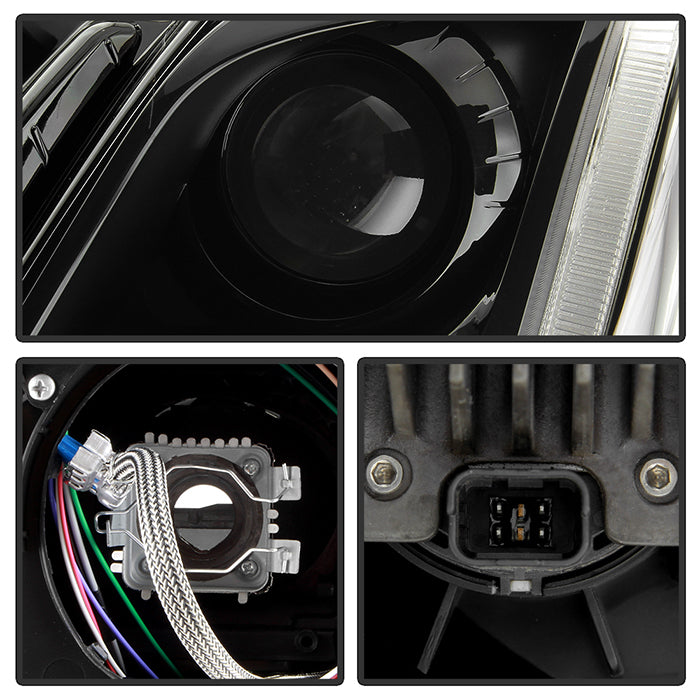 SPYDER xTune Cadillac XTS 13-17 Xenon non-AFS HID OE Projector Headlights PRO-JH-CXTS13-HID-BK 9945823