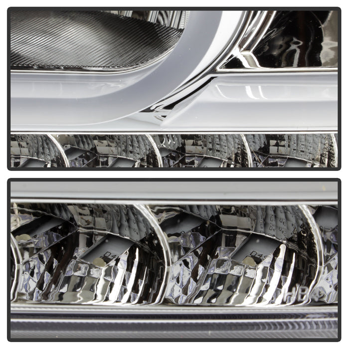 SPYDER xTune Dodge Journey 2009-2014 Light Bar DRL Projector - Black PRO-JH-DJ09-LBBRL-C 9036637