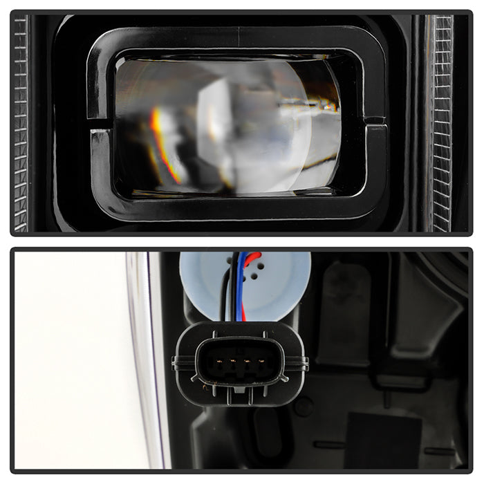 SPYDER Xtune 21-23 Ford F150 (Halogen Models) Full LED Headlights - Black (PRO-JH-FF15021-FLED-BK) 9052590