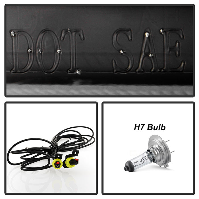 SPYDER xTune GMC Sierra 14-18 Halogen Upgrade to w/ LED DRL Proj. Headlights PRO-JH-GS14-DRL-BK 9951916