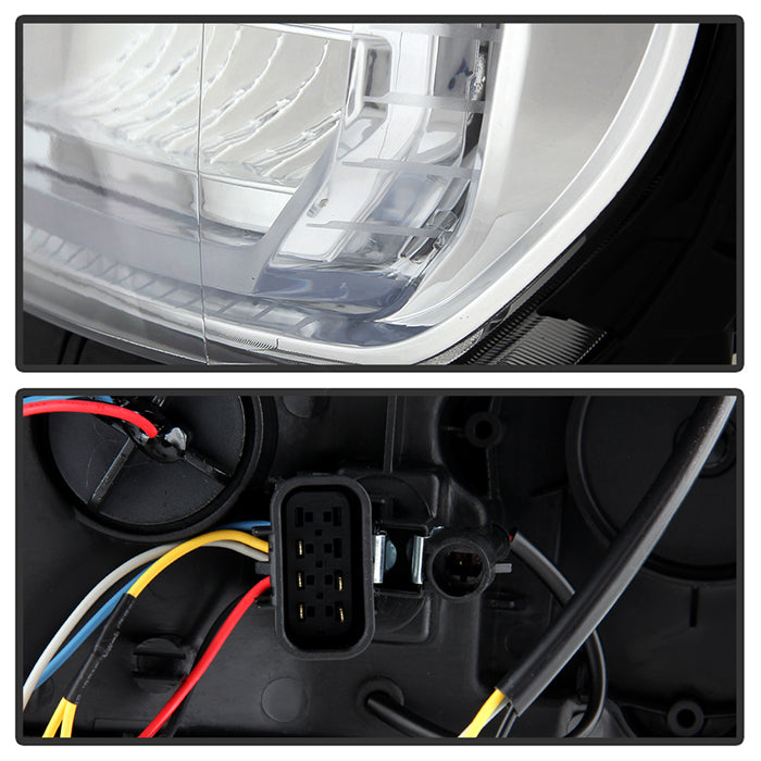 xTune GMC Sierra 1500 14-15 Sierra 2500 3500 15-17 Headlight Halogen Mdls- Chrome PRO-JH-GS14-FLED-C 9050114