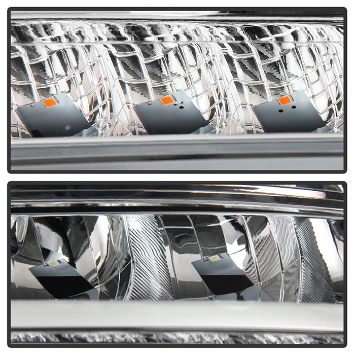 xTune GMC Sierra 1500 14-15 Sierra 2500 3500 15-17 Headlight Halogen Mdls- Chrome PRO-JH-GS14-FLED-C 9050114