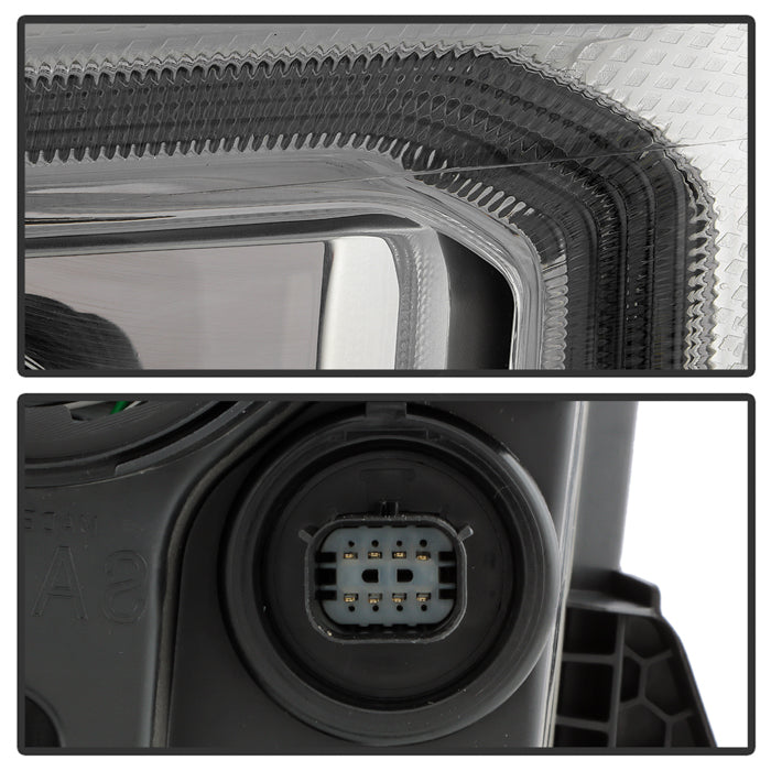SPYDER xTune 15-20 GMC Yukon+XL HID Only w/LED DRL Projector Headlight OE Left (PRO-JH-GYD15-HID-OE) 9954856