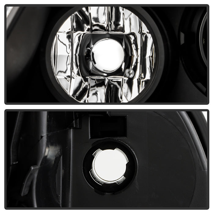 xTune 03-08 Infinity FX35/FX45 DRL Light Bar Projector Headlights - Black PRO-JH-IFX3503-LB-BK 9045325