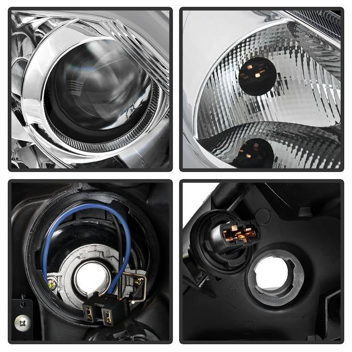 SPYDER xTune 10-13 Infiniti G37 Sdn LED Proj H.L. w/Seq. Sig - Chrm (PRO-JH-IG3507-4D-LB-C) 9043109