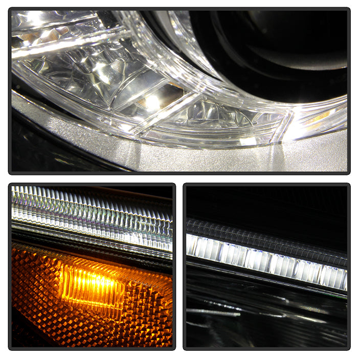 SPYDER 14-17 Infiniti Q50 4Dr HID (w/o Adaptive) Projector Headlights - OE Right 9946295