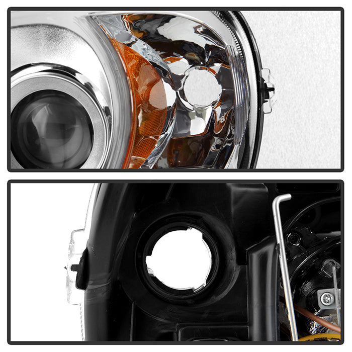 SPYDER Xtune Mercedes Benz W163 Ml-Class 98-01 ProjectOEr Headlights Chrome PRO-JH-MBW16398-C 9028205