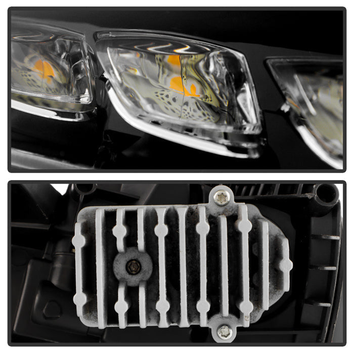 SPYDER Xtune 15-18 Mercedes C Class LED Single Projector Headlight - OE Right PRO-JH-MBW20515-FLED-OE-R 9959387