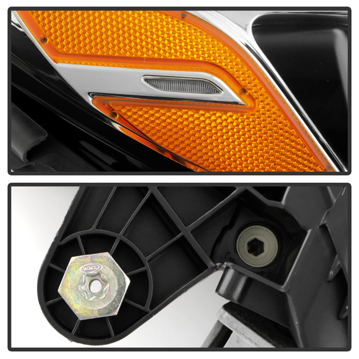 SPYDER Xtune 15-18 Mercedes C Class LED Single Projector Headlight - OE Right PRO-JH-MBW20515-FLED-OE-R 9959387
