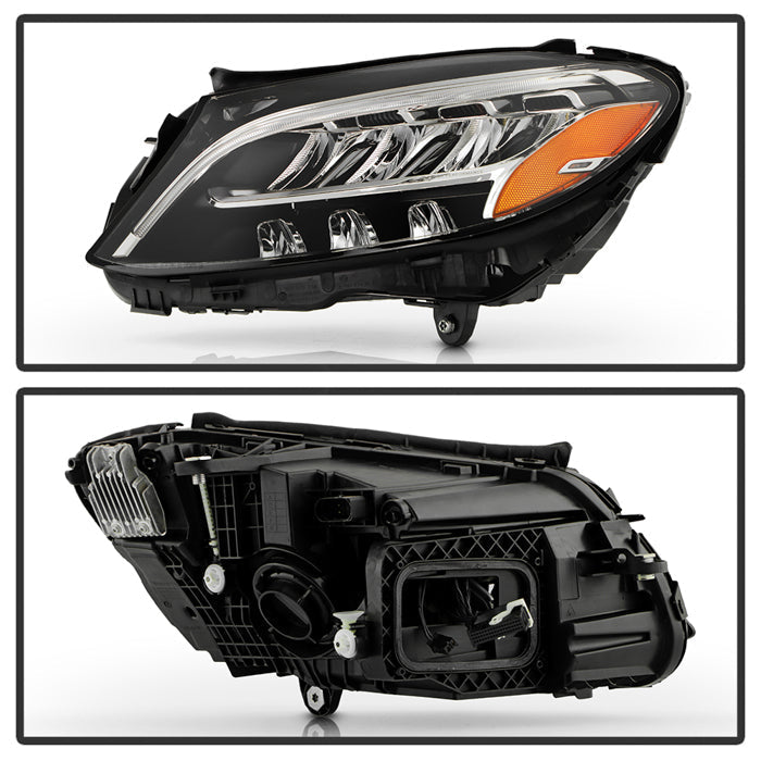 SPYDER 19-21 Mercedes C300 LED Non-AFS 7 Pin OE Left Projector Headlight (PRO-JH-MBW20519-LED-OE-L) 9959158