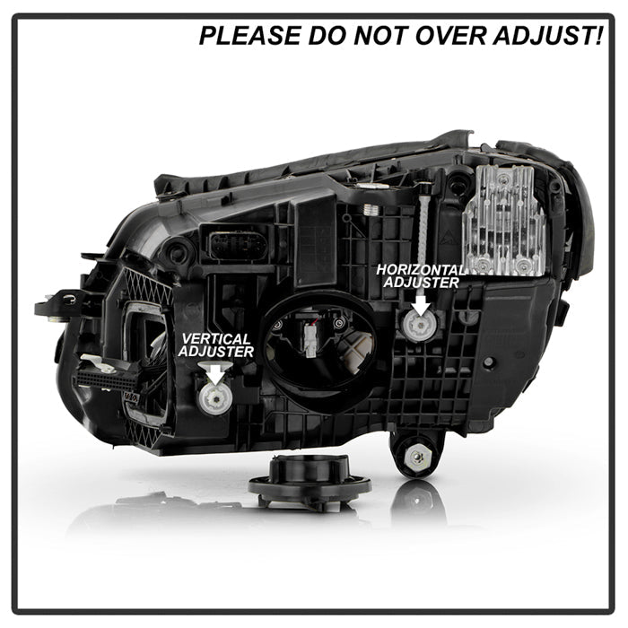 SPYDER 21-22 Mercedes C300 LED Non-AFS 4-Pin OE Right Projector Headlight (PRO-JH-MBW20521-LED-OE-R) 9959189