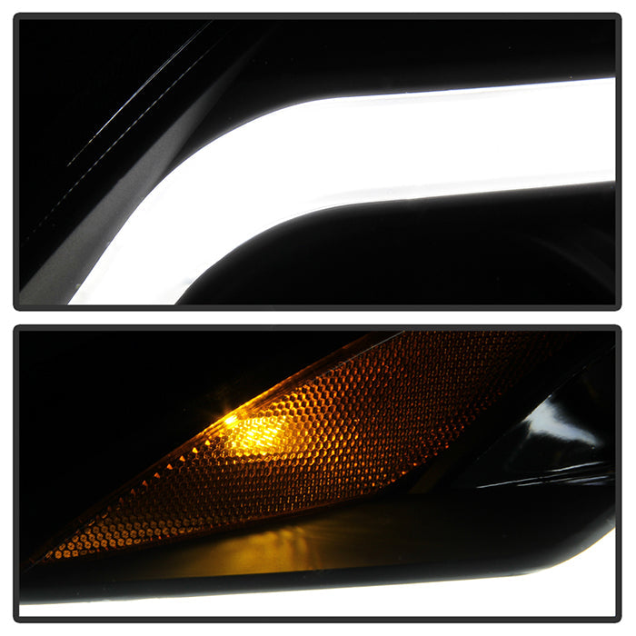 SPYDER 08-09 Nissan Altima Coupe (Halogen Only) Headlights - Black (PRO-JH-NA08-2D-LB-BK) 9047572