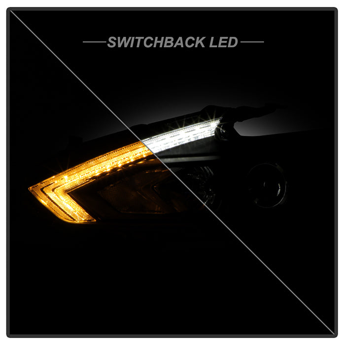 SPYDER xTune 16-18 Nissan Altima Sequential LED High/Low Headlights - Black (PRO-JH-NA16-SB-LED-BK) 9950643