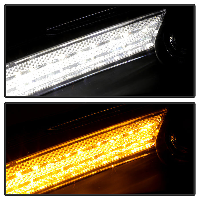 SPYDER xTune 16-18 Nissan Altima Sequential LED High/Low Headlights - Black (PRO-JH-NA16-SB-LED-BK) 9950643