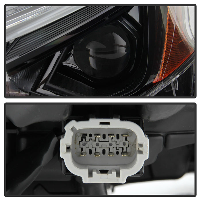 xTune Nissan Altima 19-20 4Dr w High Beam LED Projector Headlight - OE SET PRO-JH-NA20-HBA-LED-OE-BK 9949401