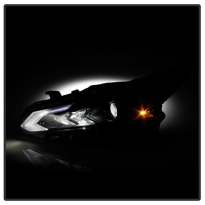 xTune Nissan Altima 19-20 4Dr w High Beam LED Projector Headlight - OE SET PRO-JH-NA20-HBA-LED-OE-BK 9949401