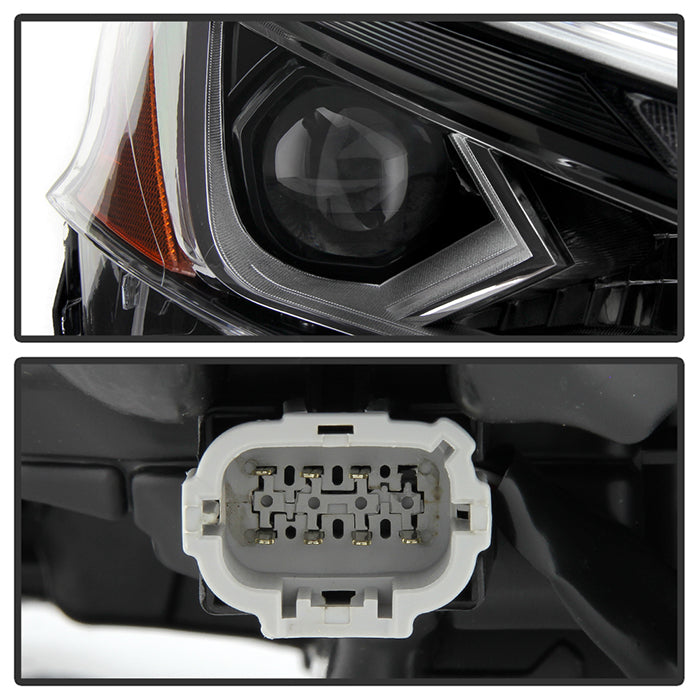 xTune Nissan Altima 19-20 4Dr w High Beam LED Projector Headlight- OE Right PRO-JH-NA20-HBA-LED-OE-R 9949395