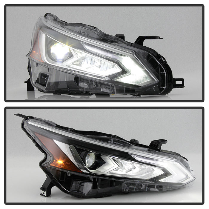 xTune Nissan Altima 19-20 4Dr w High Beam LED Projector Headlight- OE Right PRO-JH-NA20-HBA-LED-OE-R 9949395