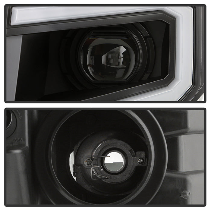 Xtune Nissan Titan (Halogen Only) 06-20 Projector Headlights Black PRO-JH-NTI16-LBBRL-BK 9049224
