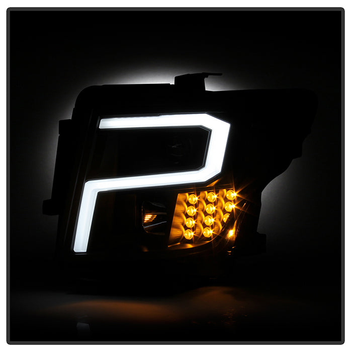 Xtune Nissan Titan (Halogen Only) 06-20 Projector Headlights Black PRO-JH-NTI16-LBBRL-BK 9049224