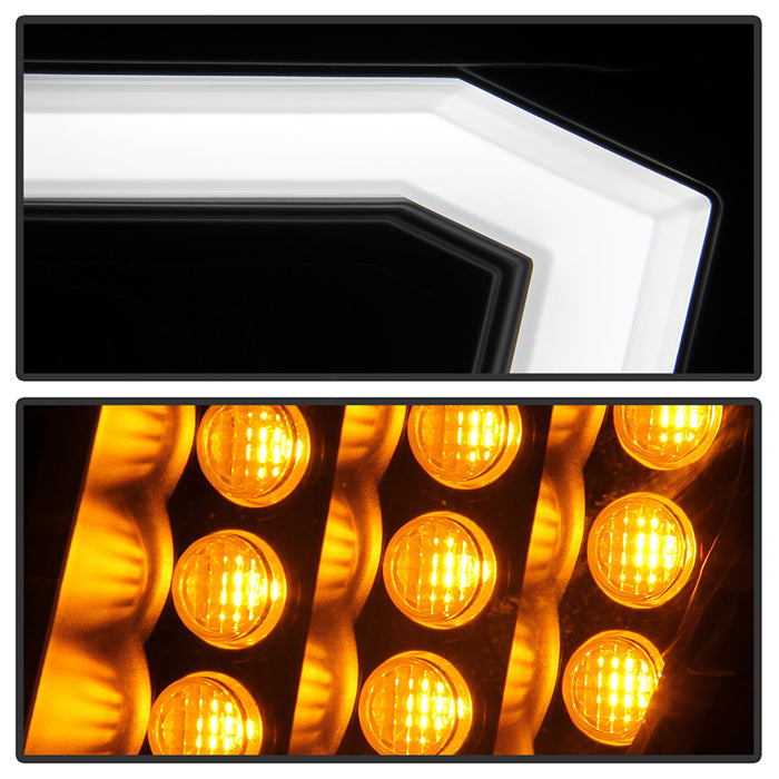 Xtune Nissan Titan (Halogen Only) 06-20 Projector Headlights Black PRO-JH-NTI16-LBBRL-BK 9049224