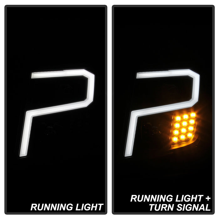 Xtune Nissan Titan (Halogen Only) 06-20 Projector Headlights Black Smoked PRO-JH-NTI16-LBBRL-BSM 9049231