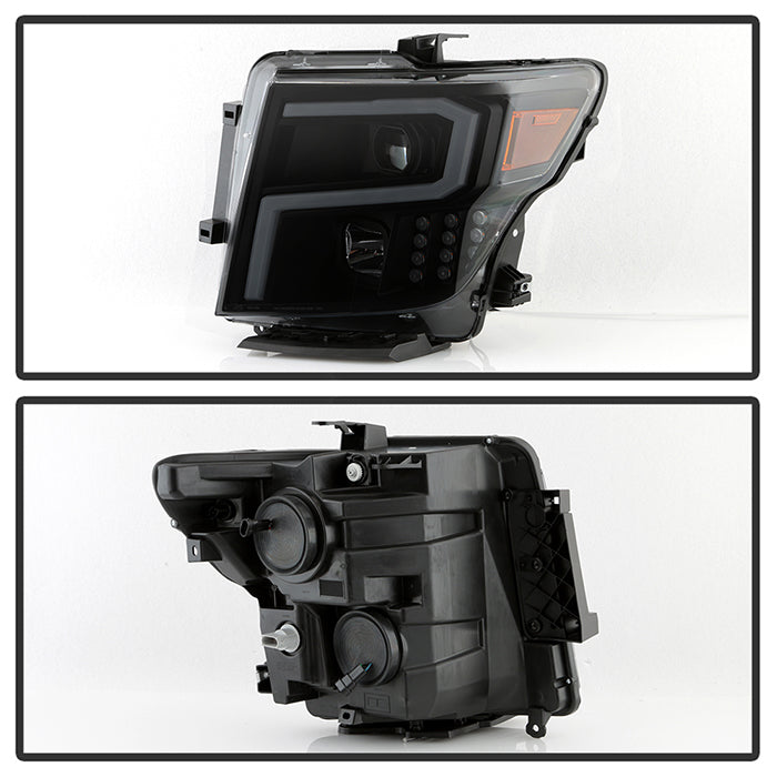 Xtune Nissan Titan (Halogen Only) 06-20 Projector Headlights Black Smoked PRO-JH-NTI16-LBBRL-BSM 9049231