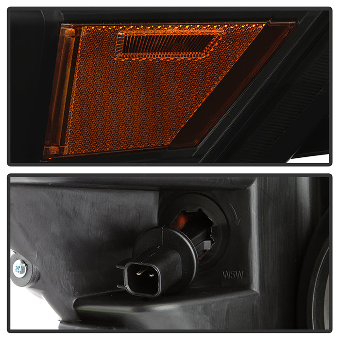 Xtune Nissan Titan (Halogen Only) 06-20 Projector Headlights Black Smoked PRO-JH-NTI16-LBBRL-BSM 9049231