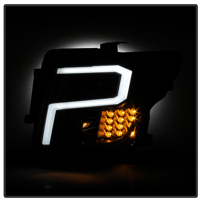 Xtune Nissan Titan (Halogen Only) 06-20 Projector Headlights Black Smoked PRO-JH-NTI16-LBBRL-BSM 9049231