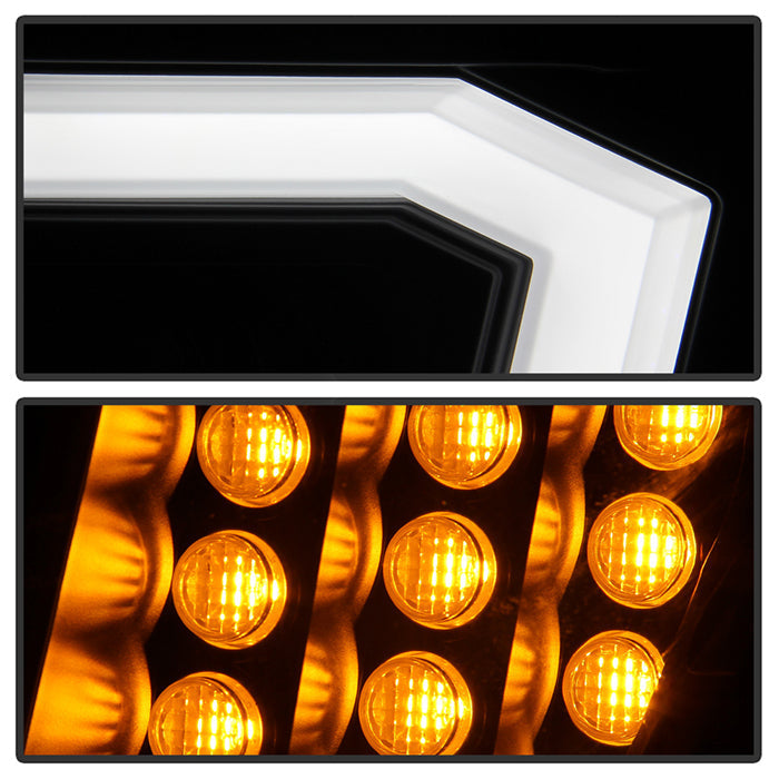 Xtune Nissan Titan (Halogen Only) 06-20 Projector Headlights Black Smoked PRO-JH-NTI16-LBBRL-BSM 9049231