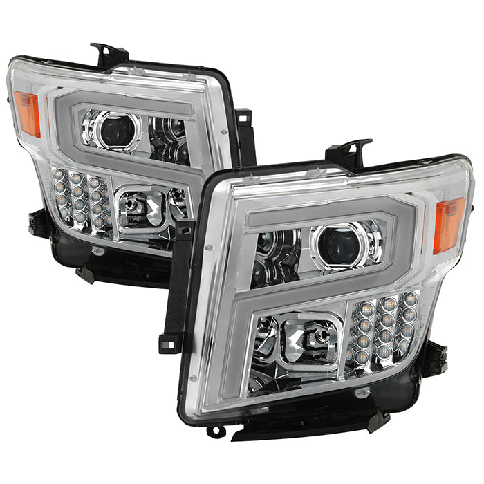 Xtune Nissan Titan (Halogen Only) 06-20 Projector Headlights Chrome PRO-JH-NTI16-LBBRL-C 9049248